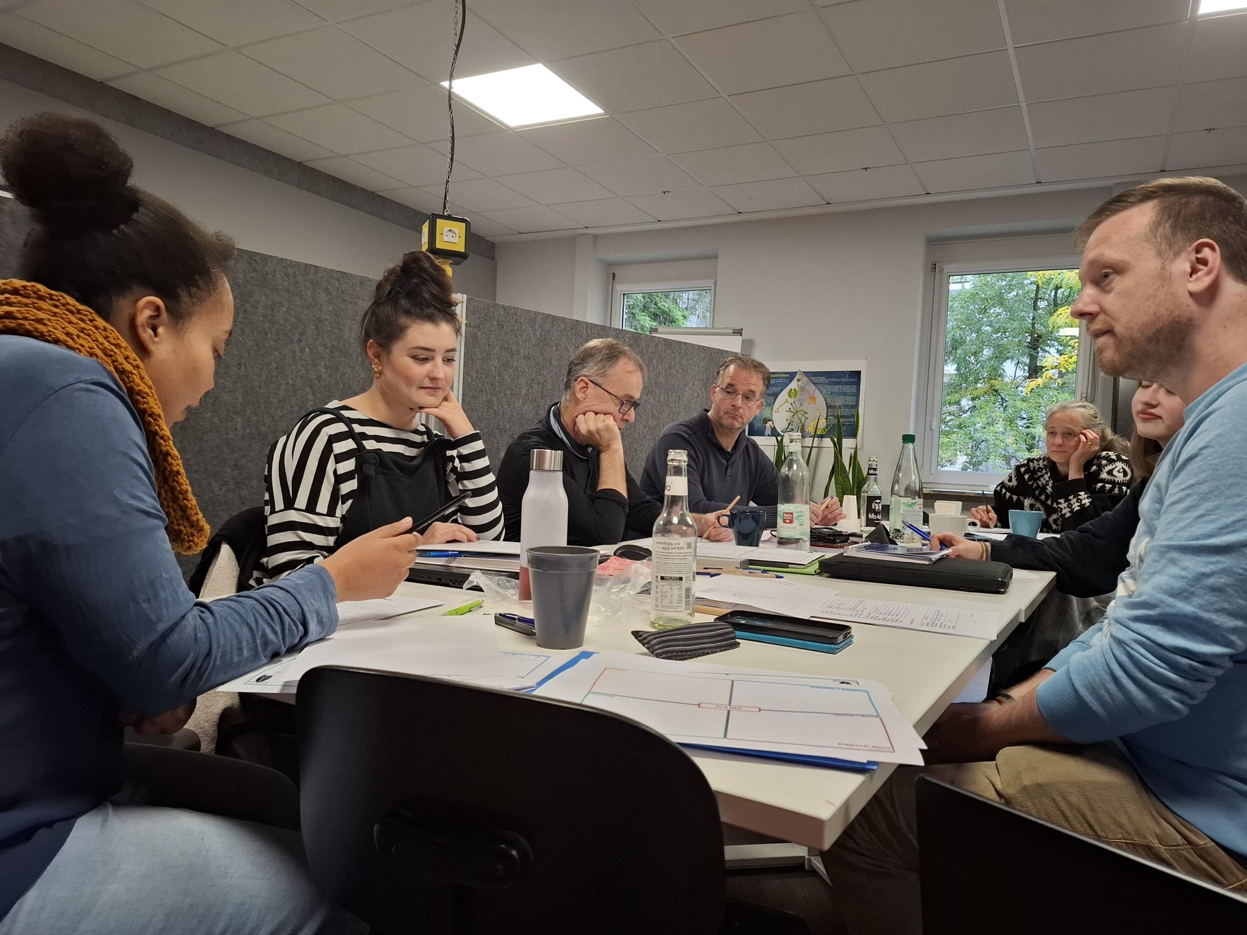 Figuren-Workshop 2024 im Future Space, Foto bei Heiko Jacob